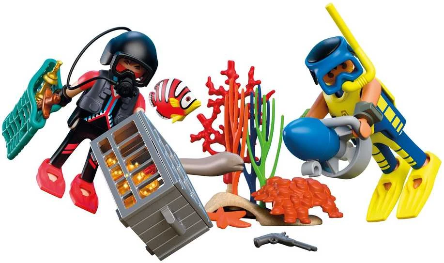 Konstruktorius Playmobil Policijos naras su lobiu (72078)