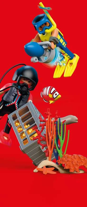 Konstruktorius Playmobil Policijos naras su lobiu (72078)