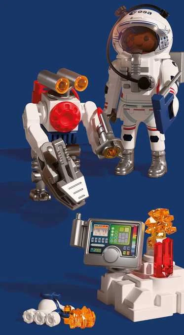 Konstruktorius Playmobil - ESA: Astronaut with Robot (72014)