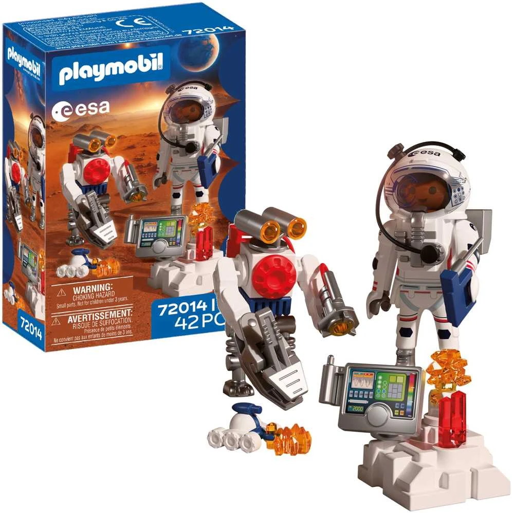 Konstruktorius Playmobil - ESA: Astronaut with Robot (72014)