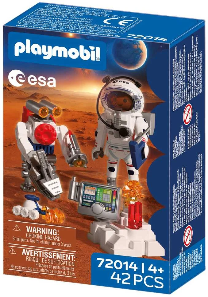 Konstruktorius Playmobil - ESA: Astronaut with Robot (72014)