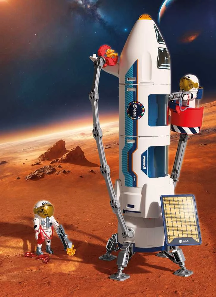 Konstruktorius Playmobil ESA: Mars Research Rocket (72011)