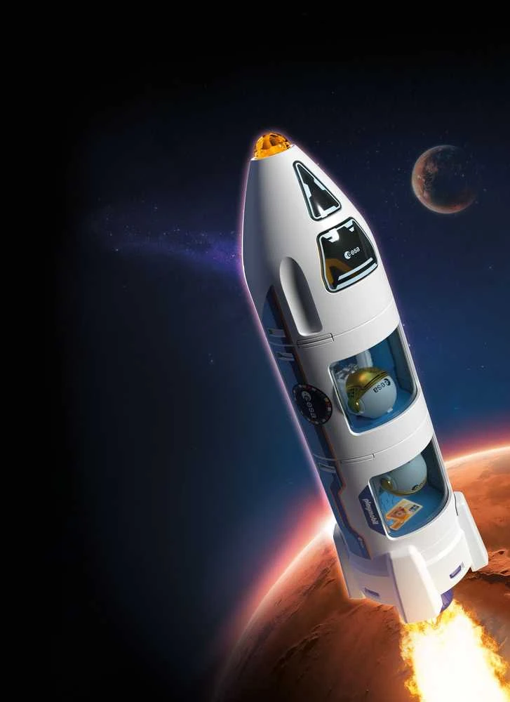 Konstruktorius Playmobil ESA: Mars Research Rocket (72011)
