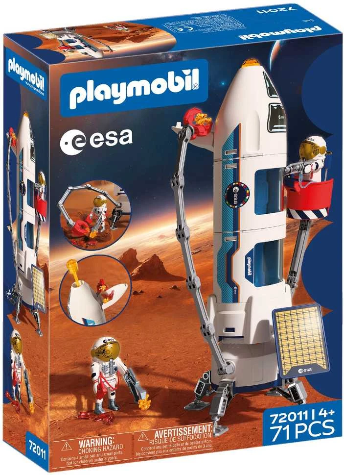 Konstruktorius Playmobil ESA: Mars Research Rocket (72011)