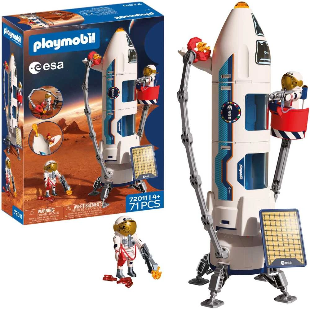 Konstruktorius Playmobil ESA: Mars Research Rocket (72011)