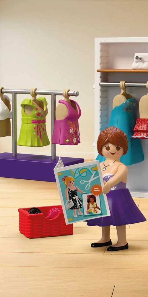 Konstruktorius Playmobil Kūrybingas mados dizaineris (72082)