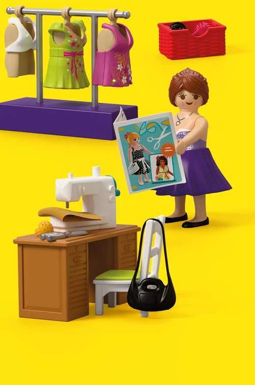 Konstruktorius Playmobil Kūrybingas mados dizaineris (72082)