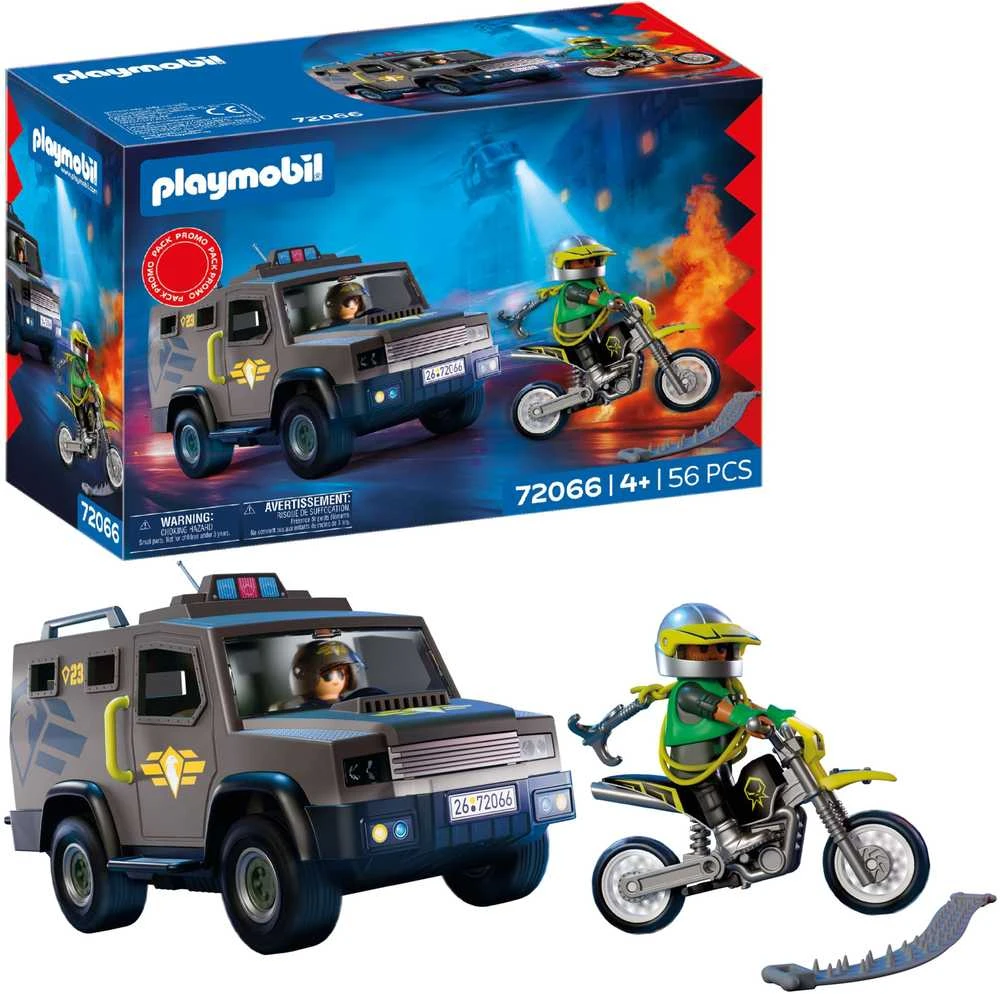 Konstruktorius Playmobil Tactical Police Unit (72066)