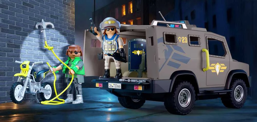 Konstruktorius Playmobil Tactical Police Unit (72066)