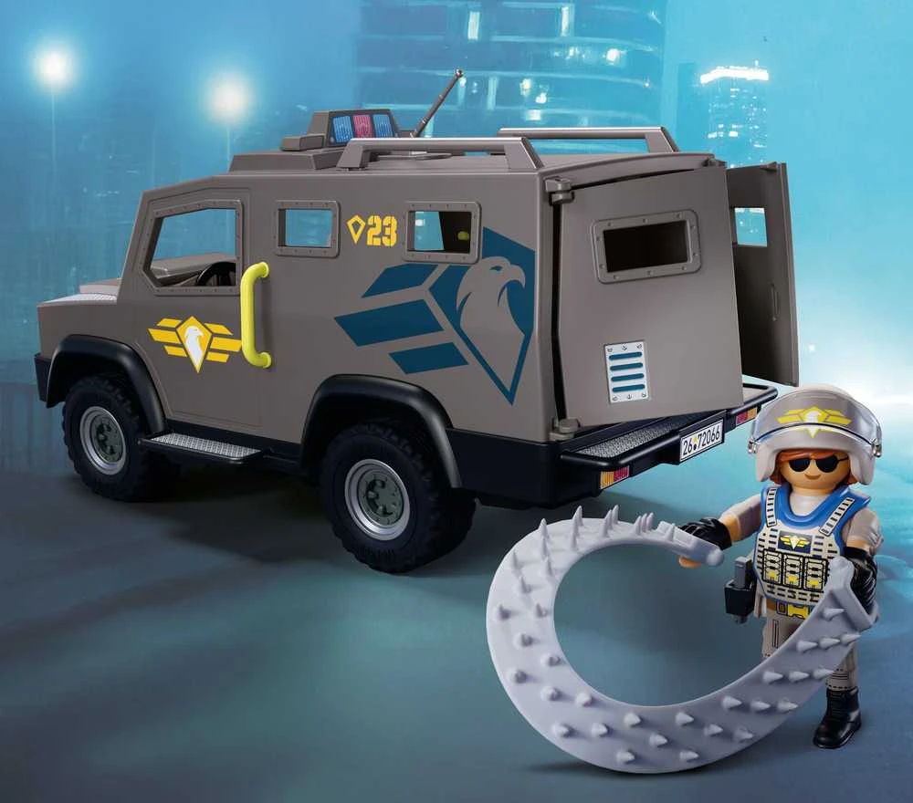 Konstruktorius Playmobil Tactical Police Unit (72066)