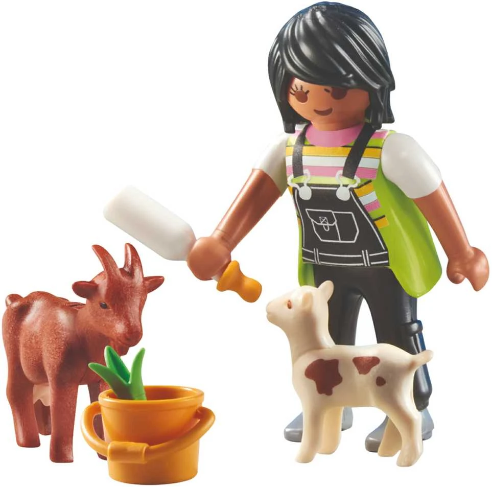 Konstruktorius Playmobil Girl with Goats 71759
