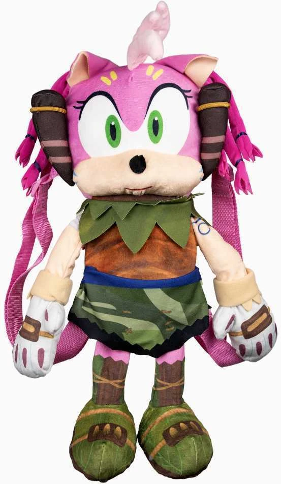 Pliušinė talismano kuprinė Sonic Prime Amy