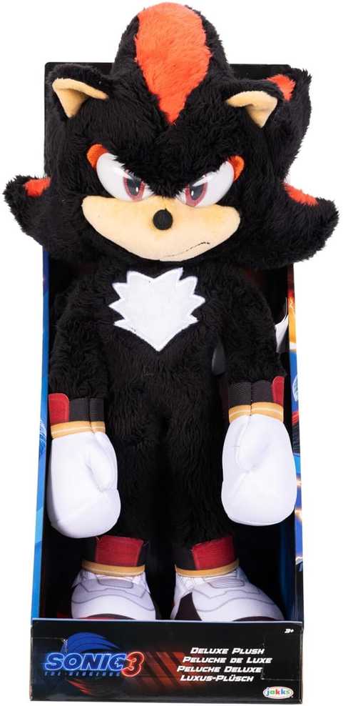 Jakks Pacific Pliušinis Sonic 3 the Hedgehog Deluxe Shadow 35 cm