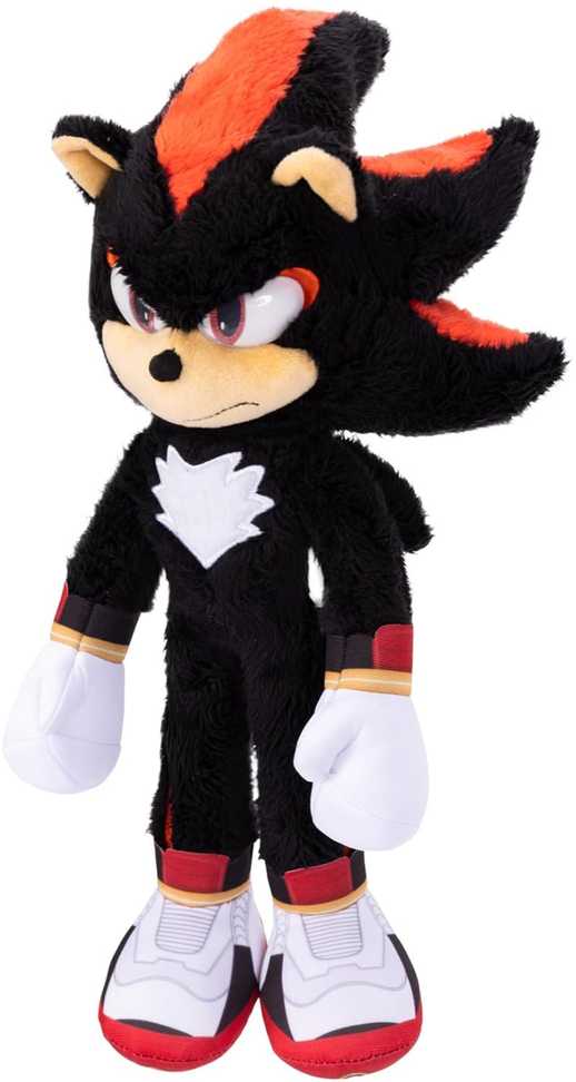 Jakks Pacific Pliušinis Sonic 3 the Hedgehog Deluxe Shadow 35 cm