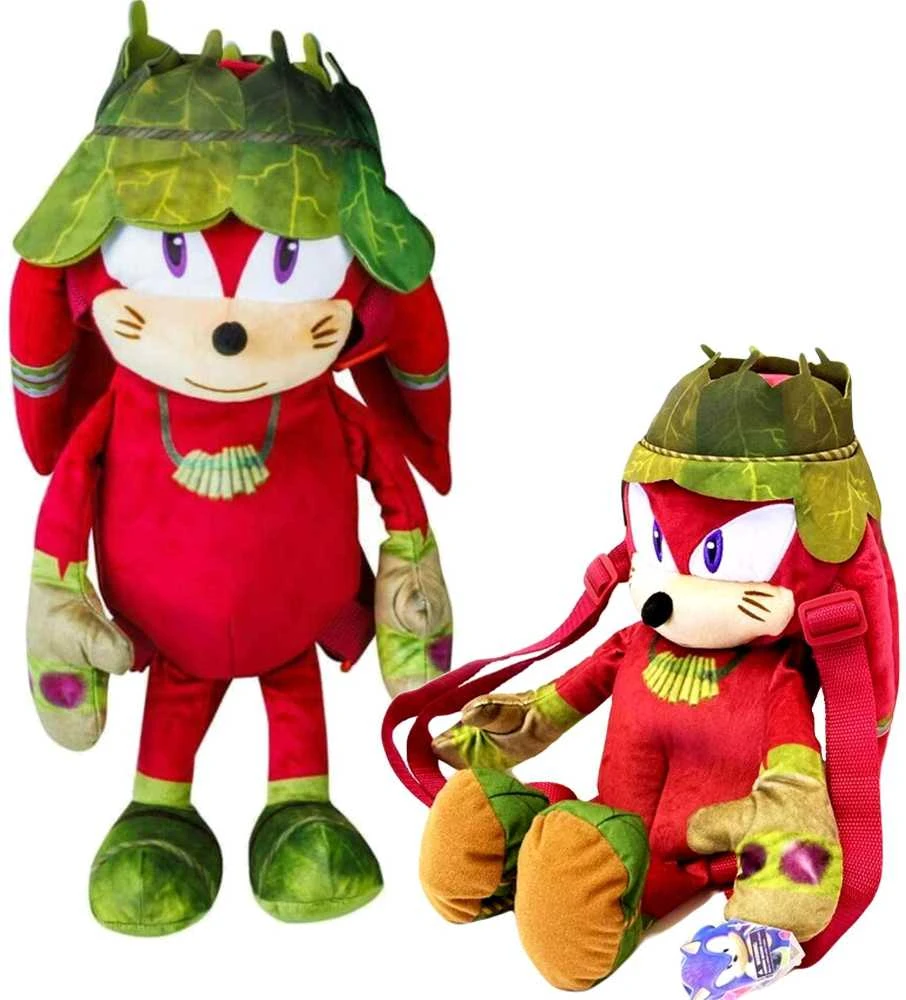 Pliušinė talismano kuprinė Sonic Prime Knuckles
