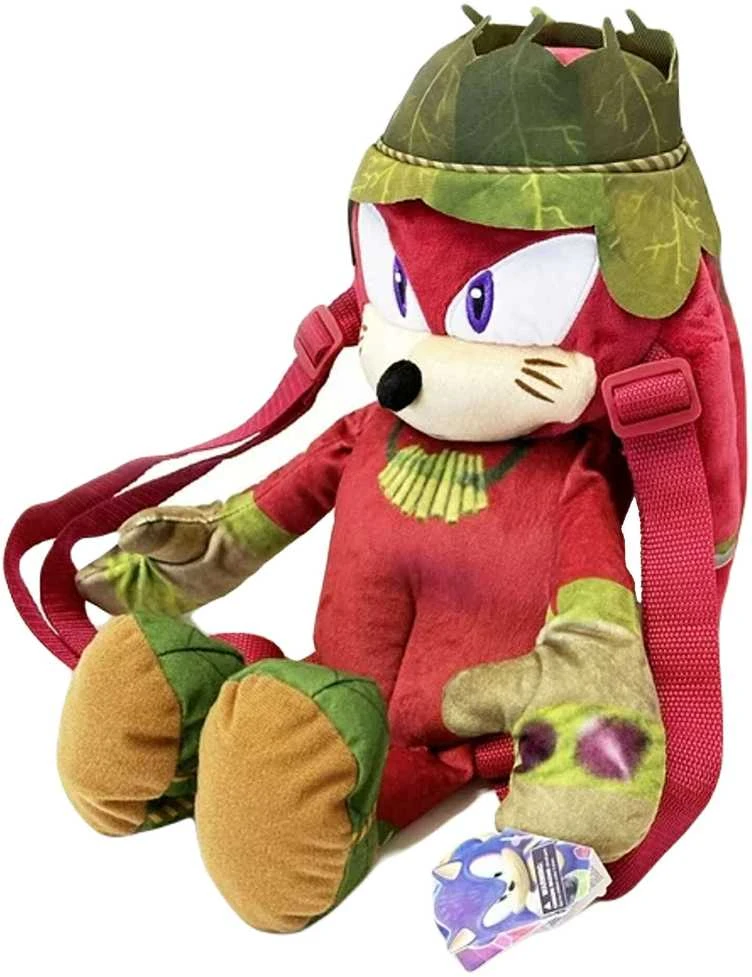 Pliušinė talismano kuprinė Sonic Prime Knuckles