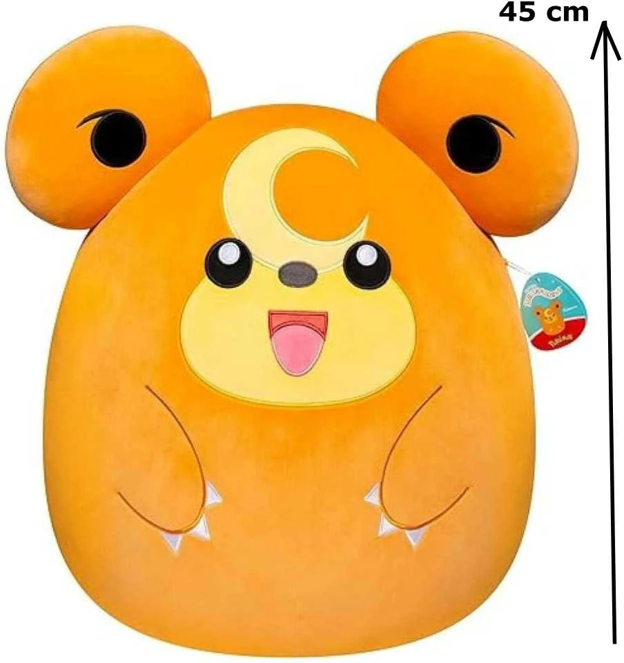 SQUISHMALLOWS POKEMON pliušinis žaislas Teddiursa, 35 cm