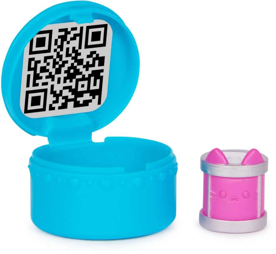 Pokój Gabby's Dollhouse Cat House DJ Catnip figūrėlė + Minibox kambario raktų pakabukas