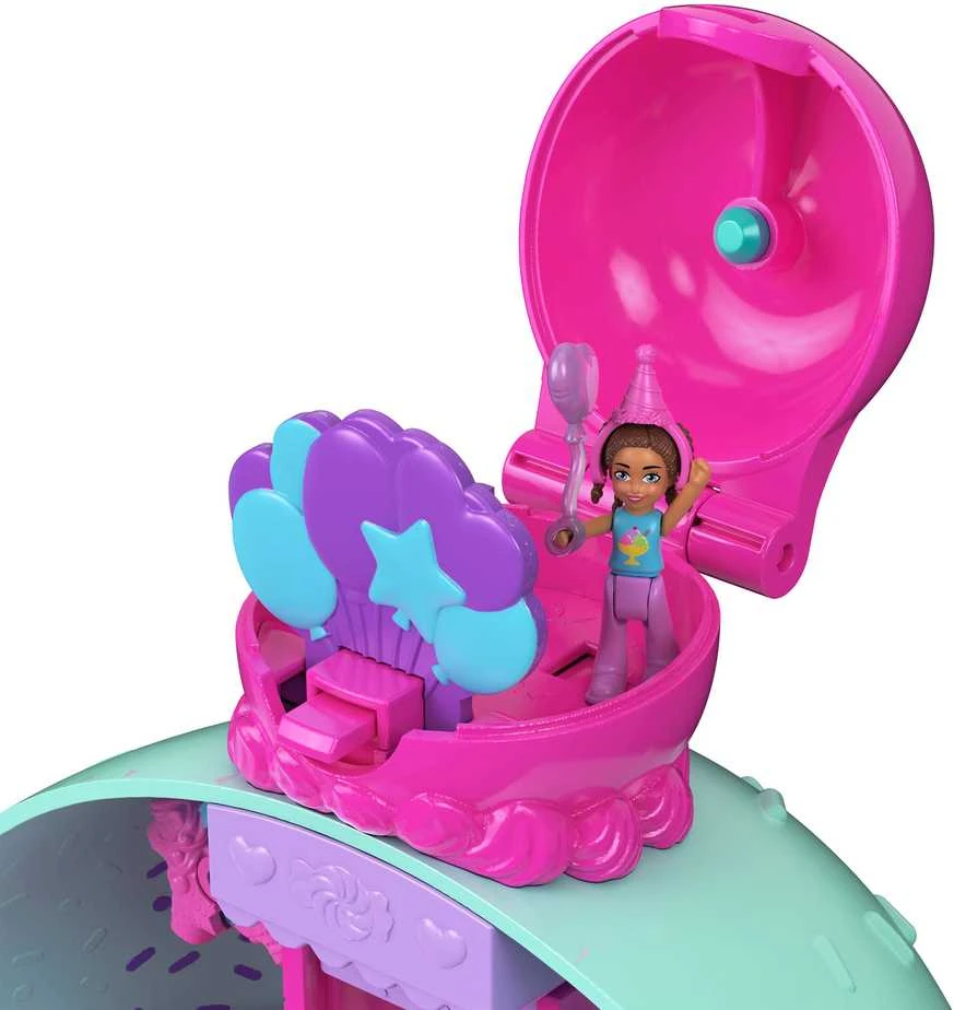 Mattel Polly Pocket Ice Cream House pramogų rinkinys (JFT91)