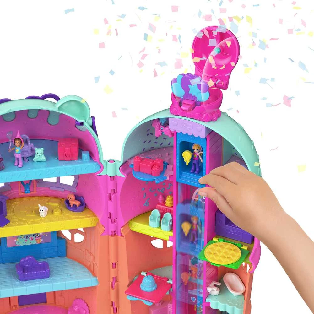 Mattel Polly Pocket Ice Cream House pramogų rinkinys (JFT91)