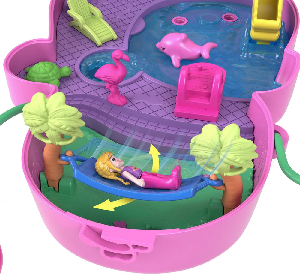 Mattel „Polly Pocket“ beždžionėlės pramogų rinkinys