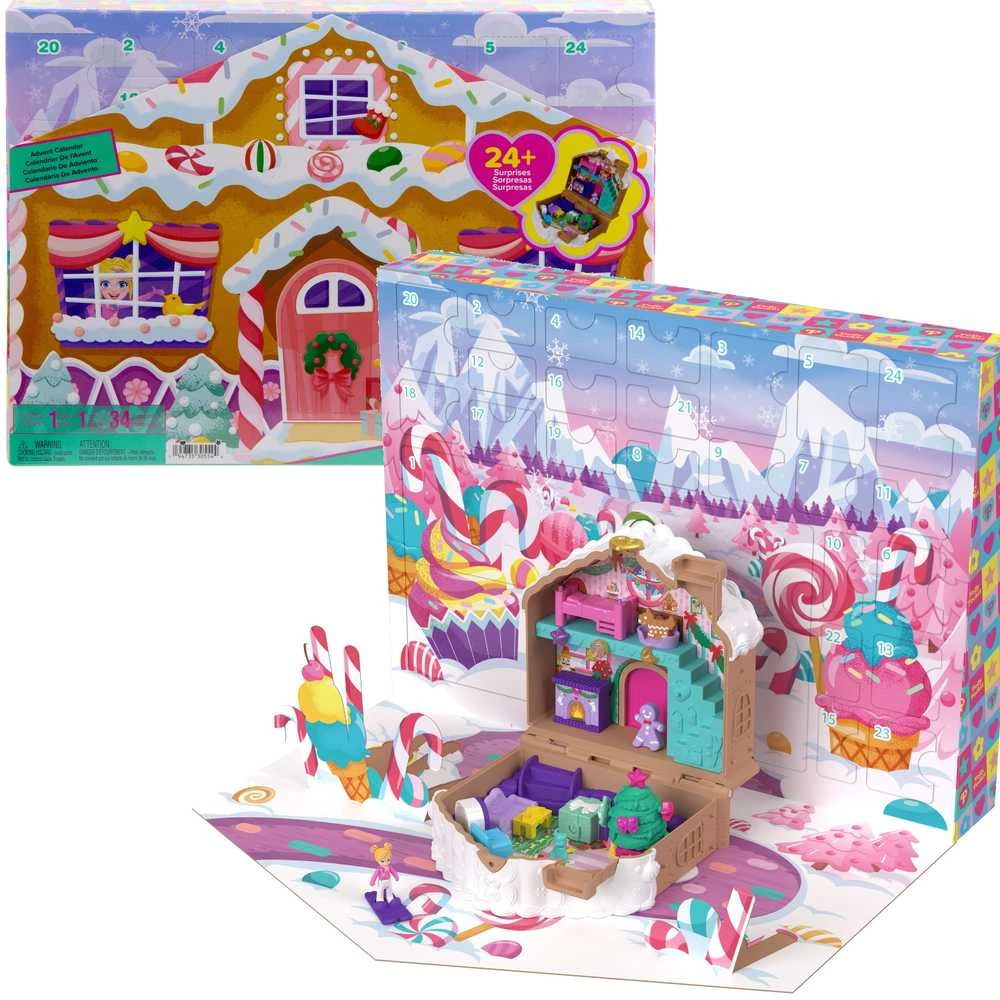 Advento kalendorius Mattel Polly Pocket (JFV13)