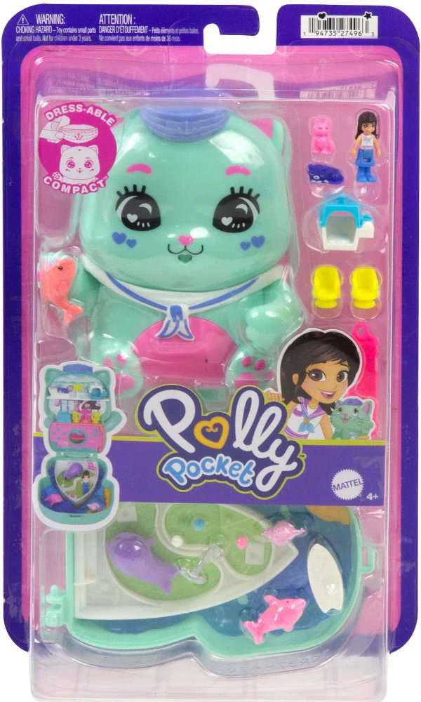 Mattel Polly Pocket katės kruizo figūrėlės rinkinys
