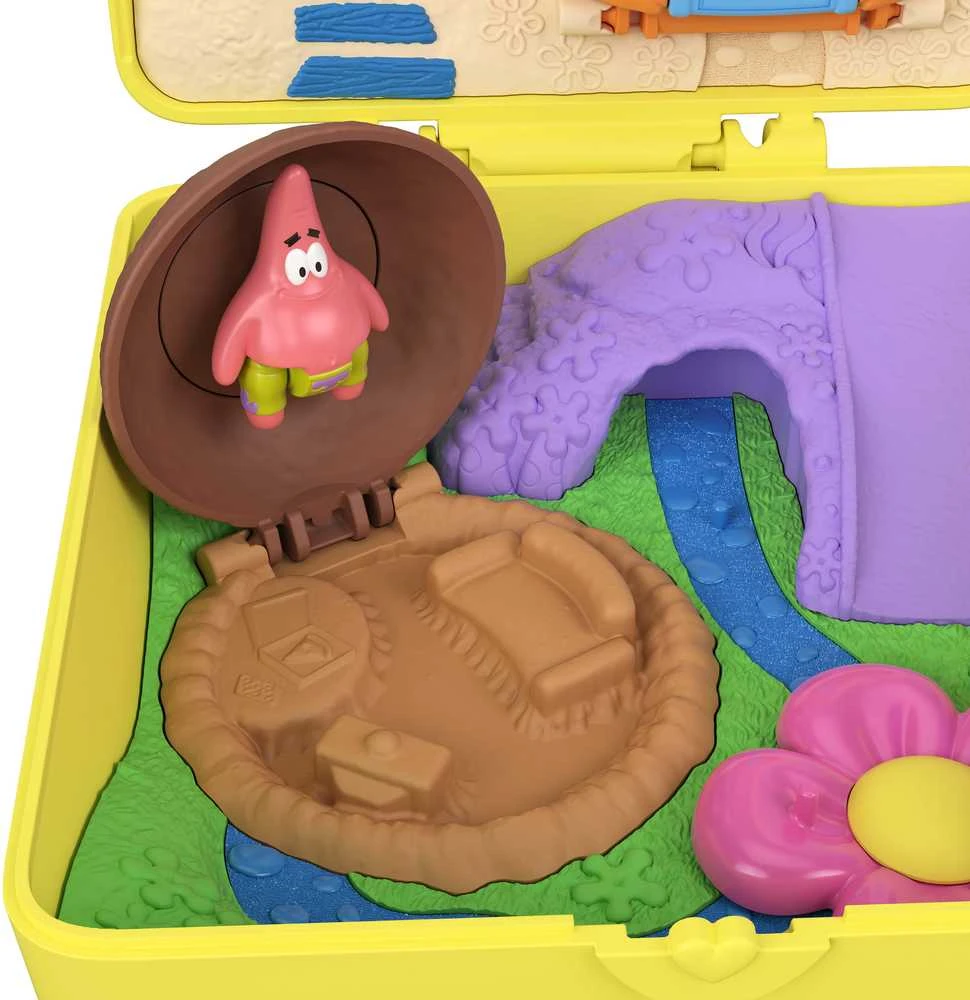Mattel POLLY POCKET SPONGEBOB pramogų rinkinys (JKC84)