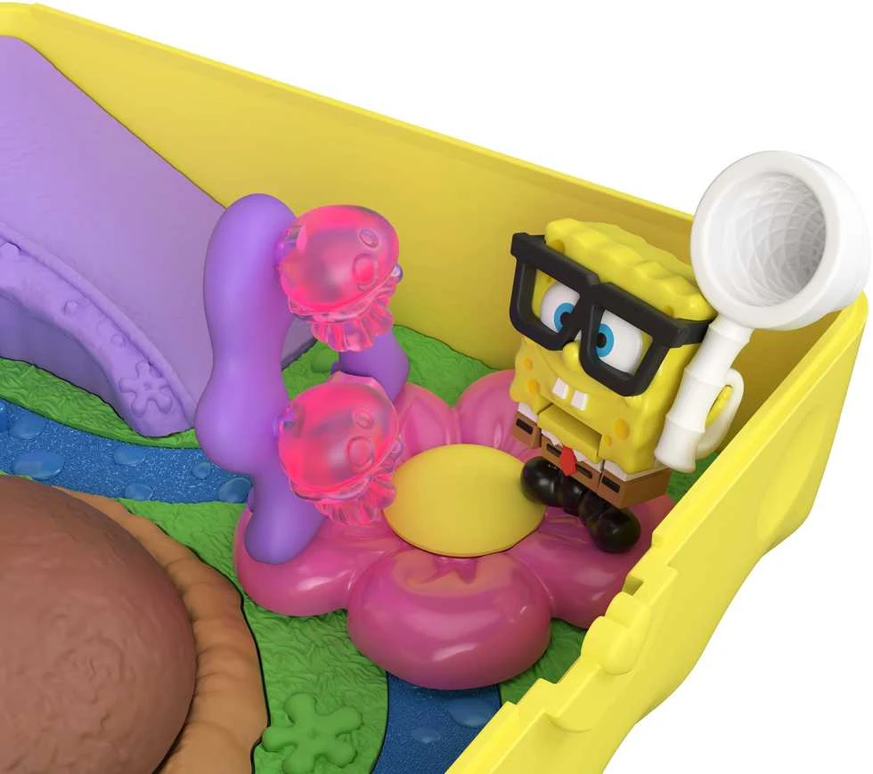Mattel POLLY POCKET SPONGEBOB pramogų rinkinys (JKC84)
