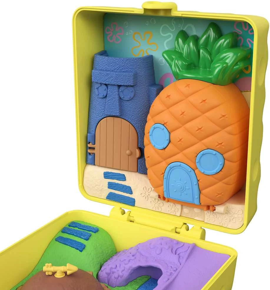 Mattel POLLY POCKET SPONGEBOB pramogų rinkinys (JKC84)