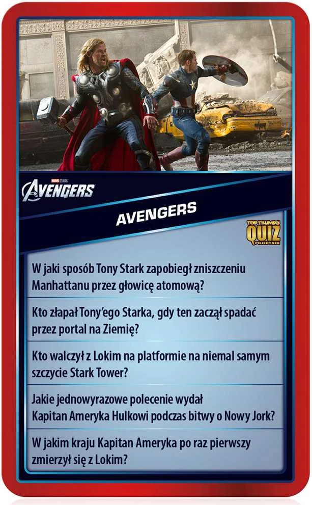 Winning Moves Populiariausių Trumpų viktorina 500 „Marvel“ klausimų