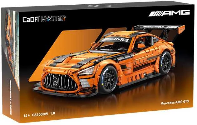Konstruktorius CaDA Mercedes AMG GT3 1/8 (5466 dalių)