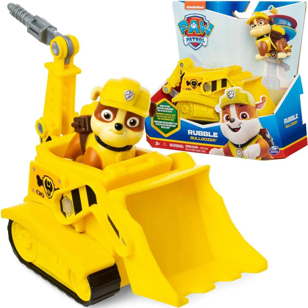 Spin Master PAW PATROL transporto priemonė Basic Sustainable Rubble, 6071214
