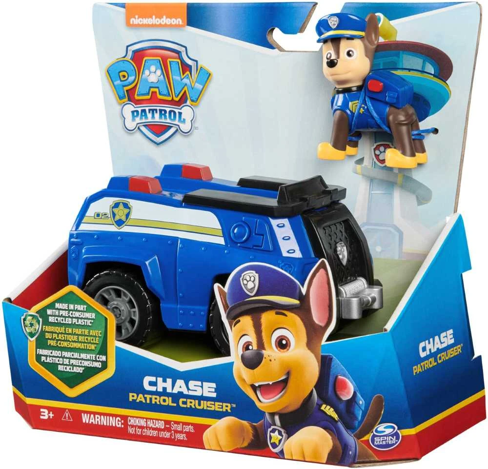 Spin Master PAW PATROL transporto priemonė Basic Sustainable Chase, 6071210