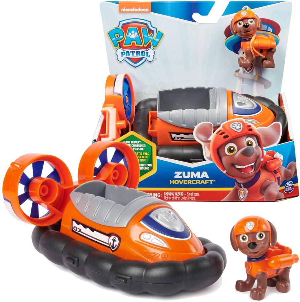 Spin Master PAW PATROL transporto priemonė Basic Sustainable Zuma, 6071225