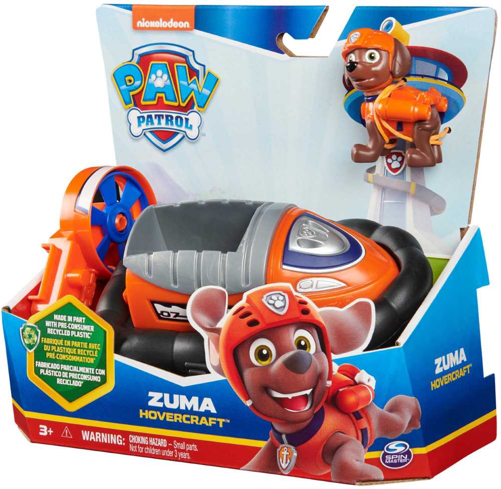 Spin Master PAW PATROL transporto priemonė Basic Sustainable Zuma, 6071225