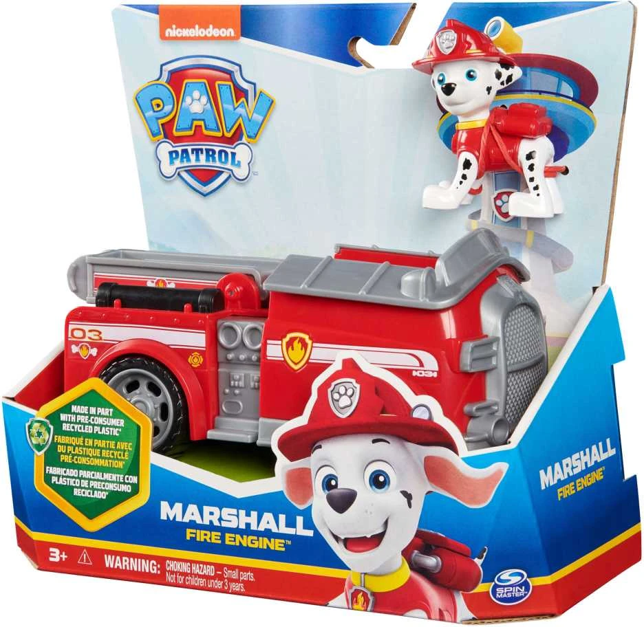 Spin Master PAW PATROL transporto priemonė Basic Sustainable Marshall, 6071209