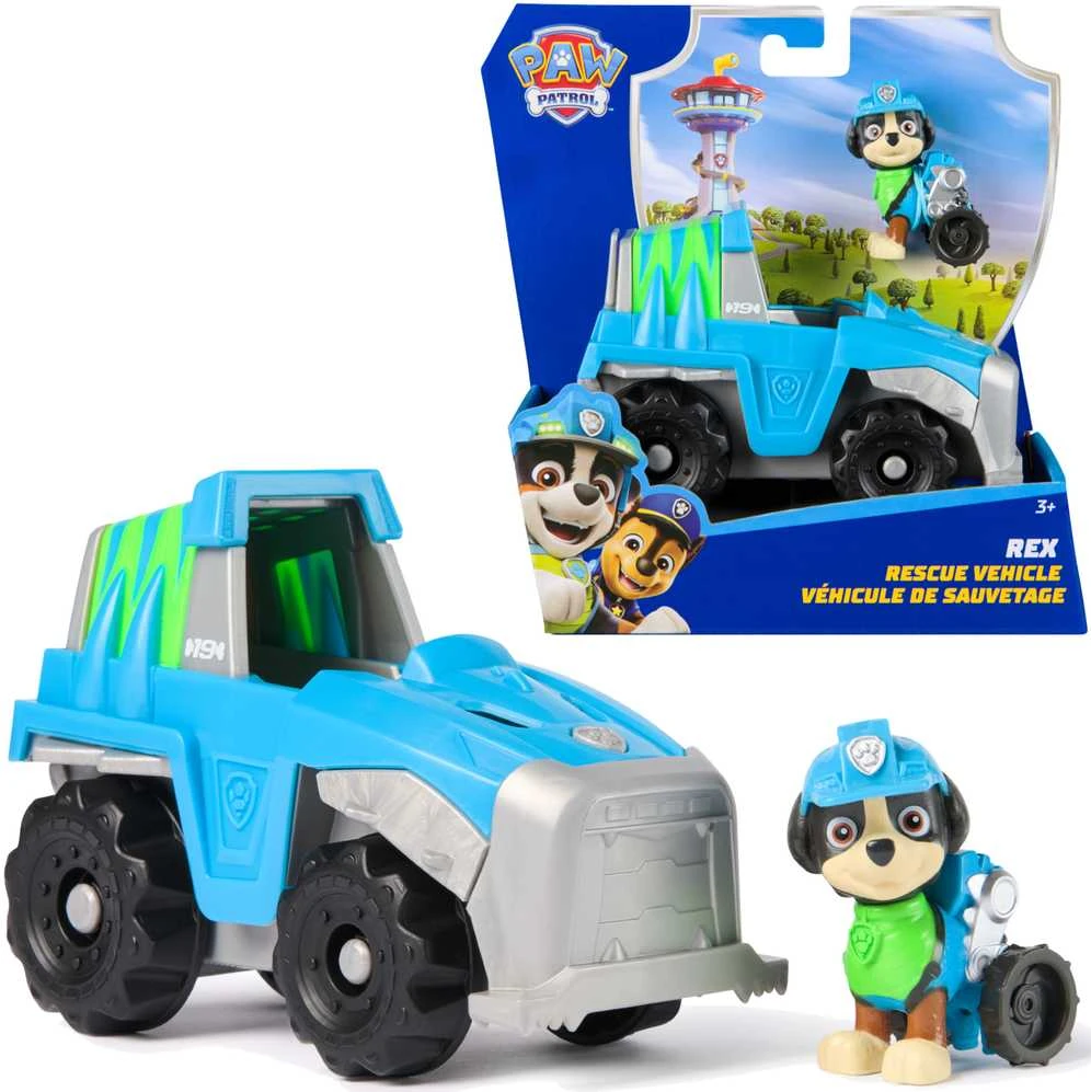 Spin Master Psi Patrol: Važiuoklė Podstawowy Rex