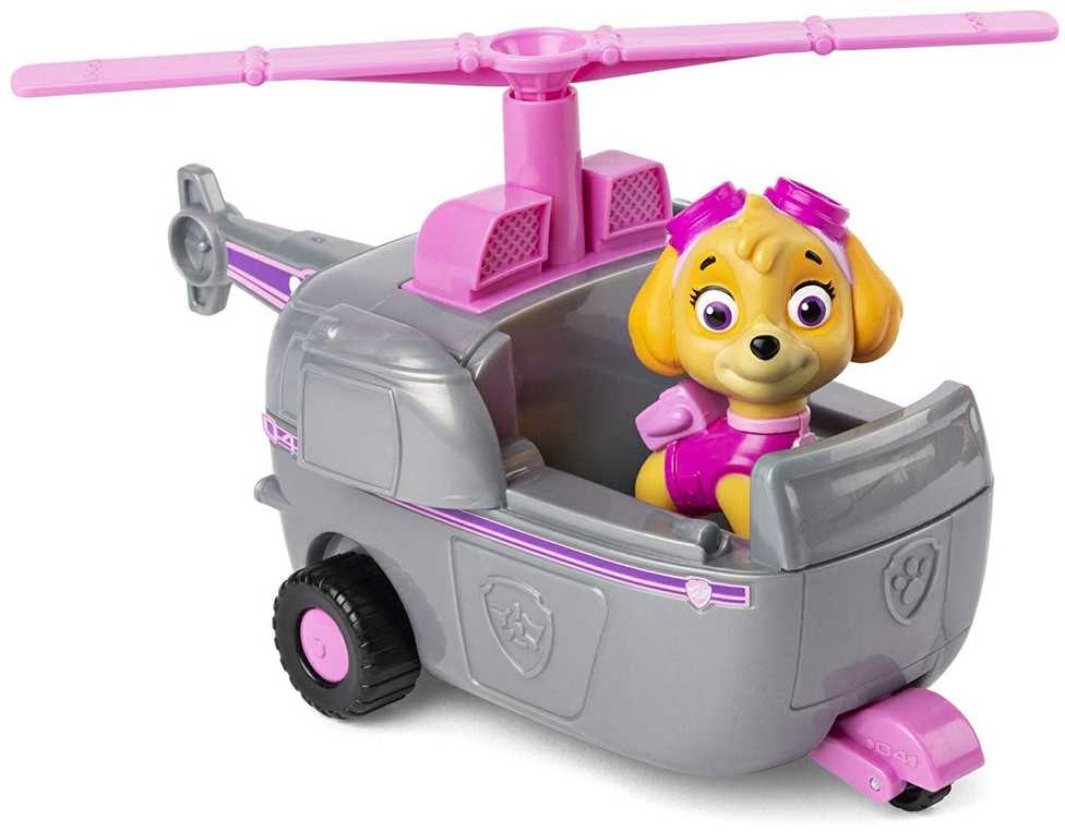 Spin Master PAW PATROL SKYE GELBĖJIMO TRANSPORTO PRIEMONĖ + ŠUNS FIGŪRA