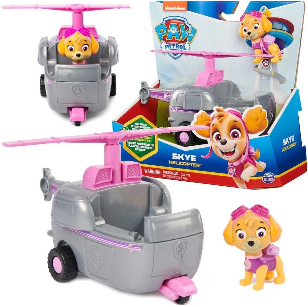Spin Master PAW PATROL transporto priemonė Basic Sustainable Skye, 6071211