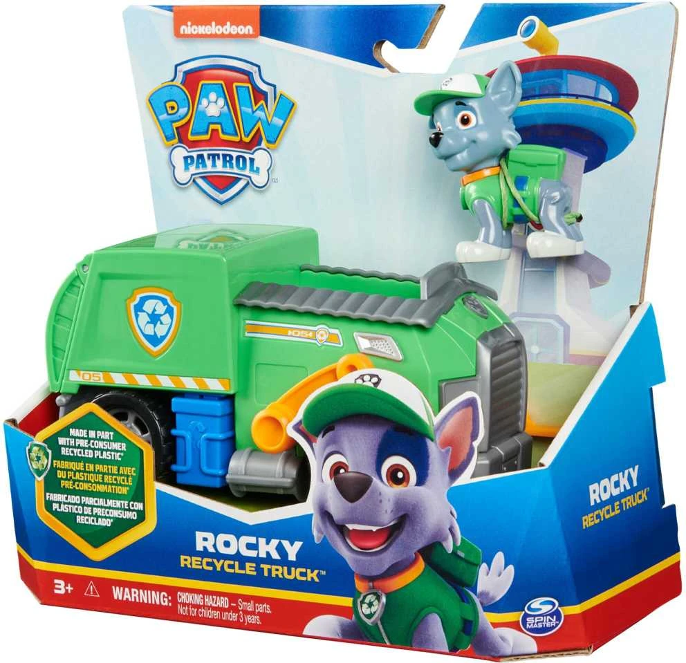 Spin Master PAW PATROL transporto priemonė Basic Sustainable Rocky, 6071213