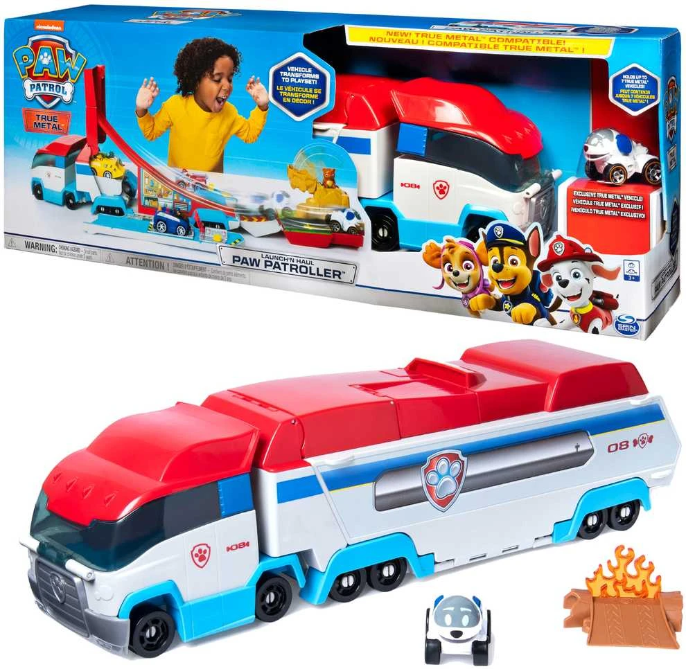 Transformuojamas vilkikas Spin Master PAW PATROL Launch'n Haul