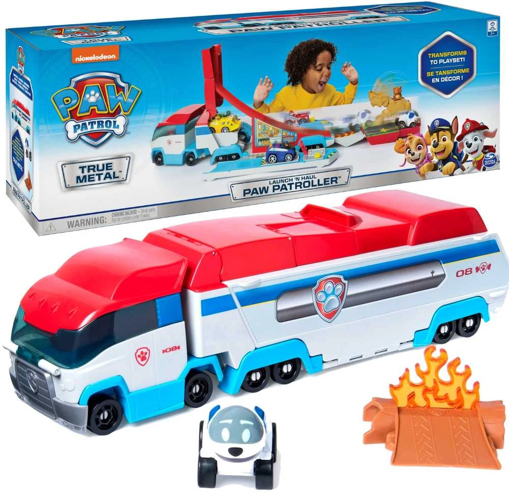 Transformuojamas vilkikas Spin Master PAW PATROL Launch'n Haul