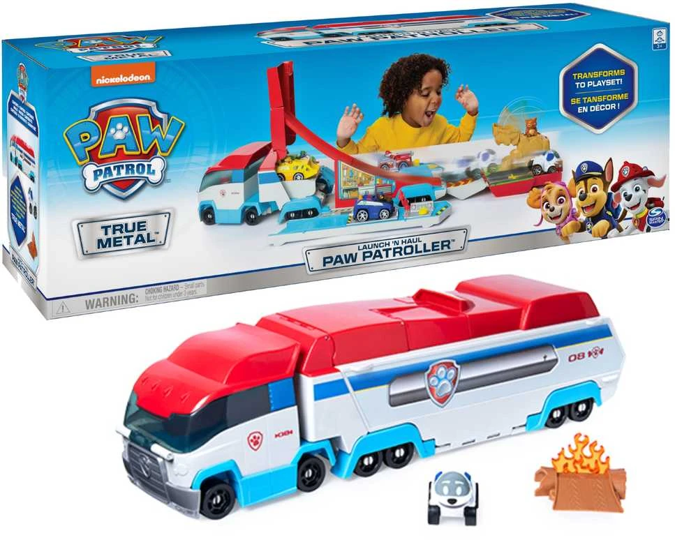 Transformuojamas vilkikas Spin Master PAW PATROL Launch'n Haul