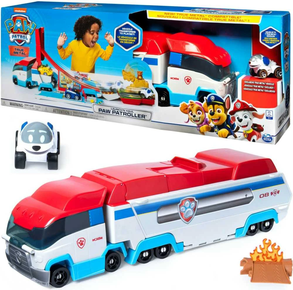 Transformuojamas vilkikas Spin Master PAW PATROL Launch'n Haul