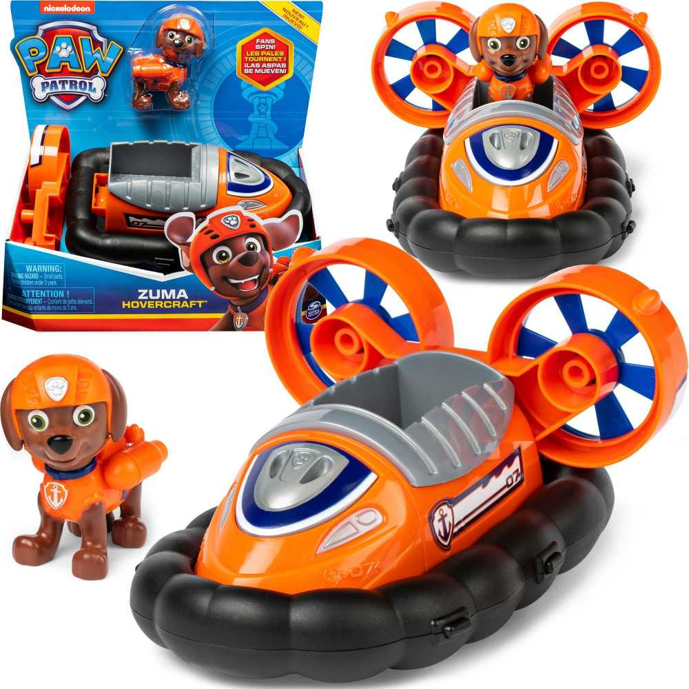 Spin Master LETENTA PATROL ZUMA TRANSPORTO PRIEMONĖS HOVER CRAFT + FIGŪRA