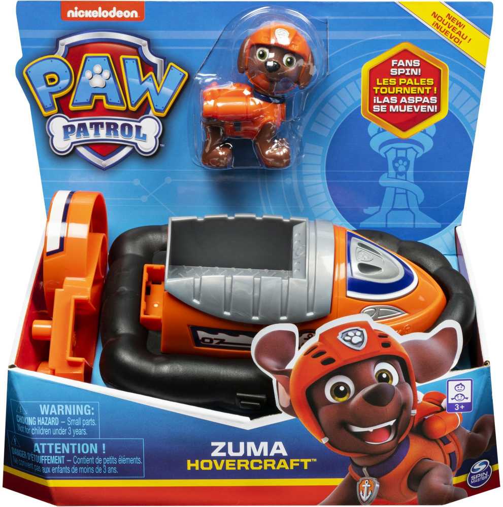 Spin Master LETENTA PATROL ZUMA TRANSPORTO PRIEMONĖS HOVER CRAFT + FIGŪRA
