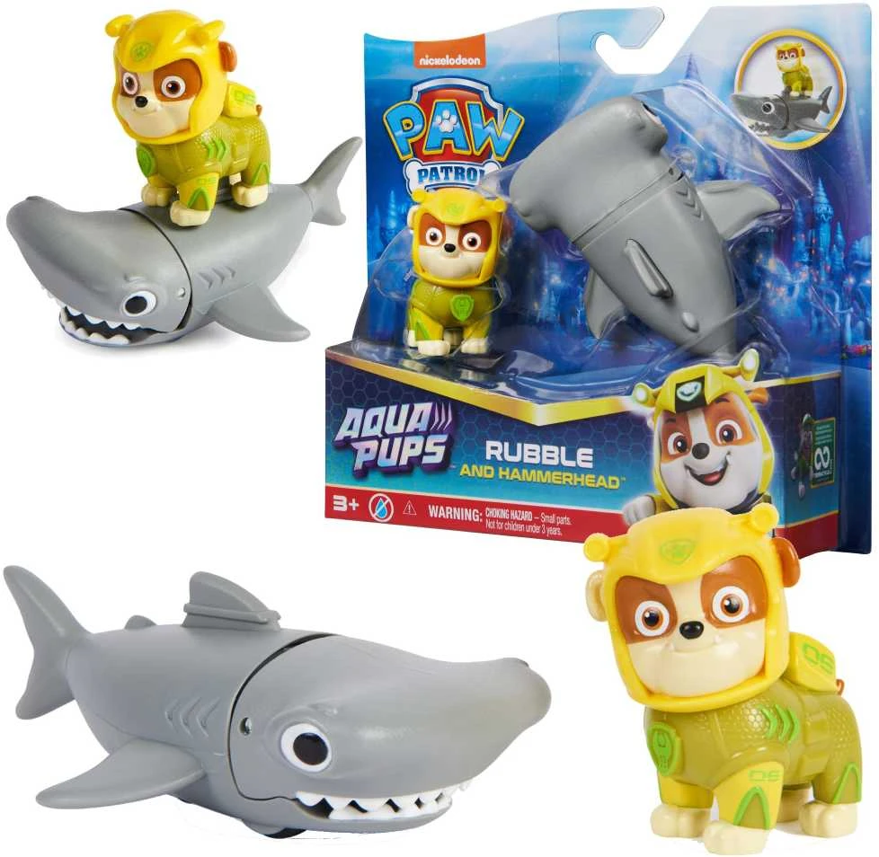 Ryhma Hau Spin Master PAW PATROL figūrėlė Aqua Hero Pups Rubble, 6066146