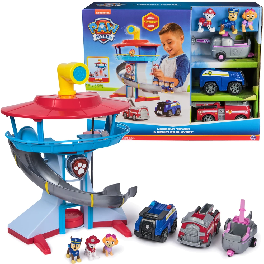 Spin Master PAW PATROL žaidimų rinkinys Lookout Tower, 6070237
