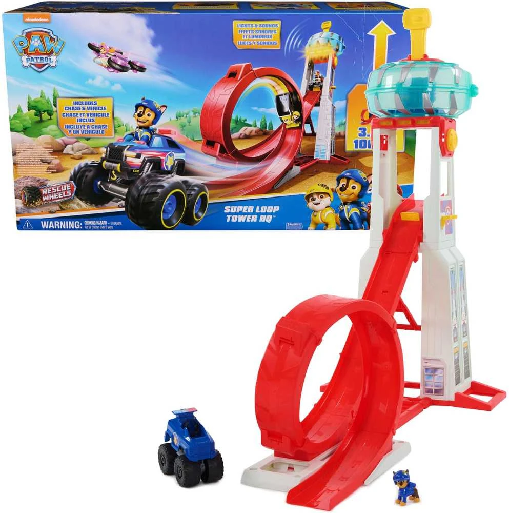 Spin Master PAW Patrol žaislinis bokštas Super Loop Tower HQ, 6069672